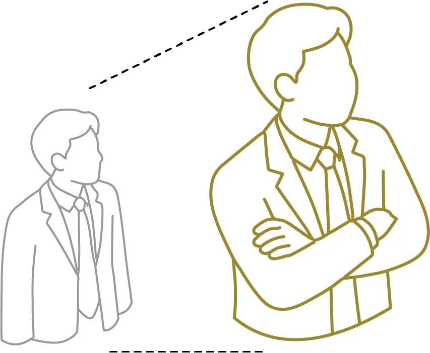 ギャップを言語化するイメージ