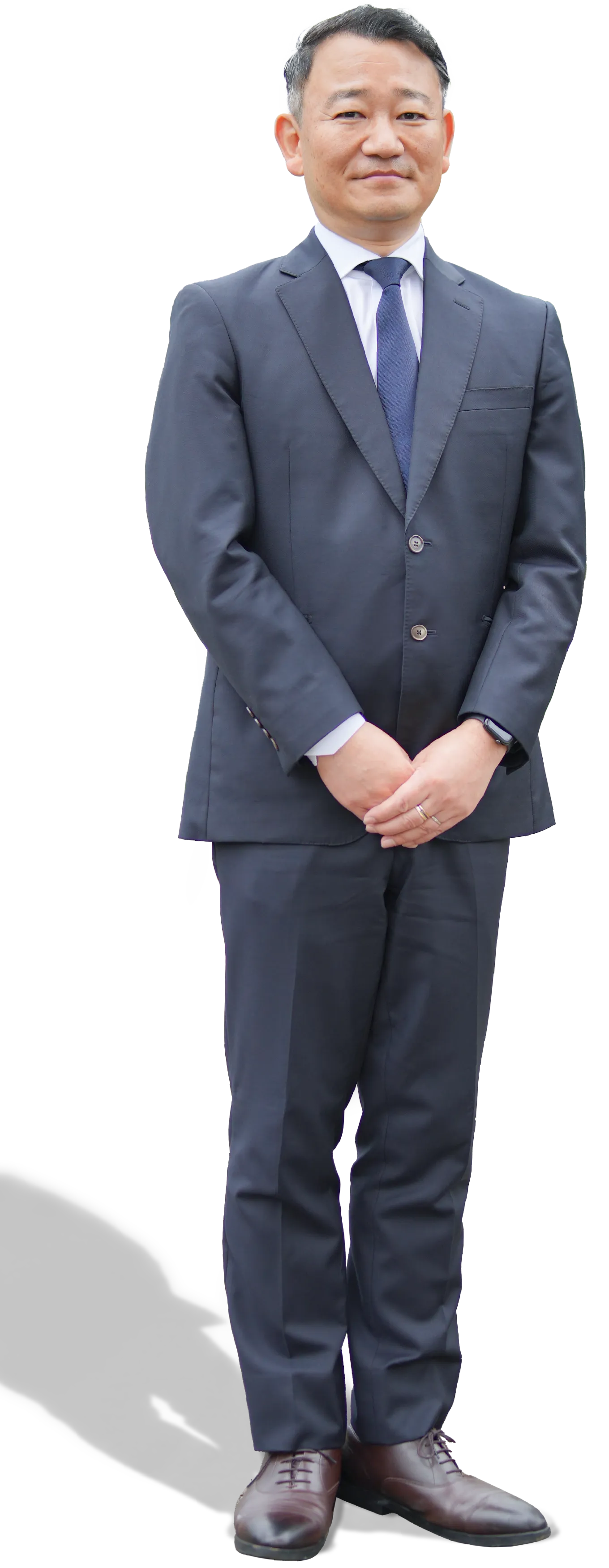代表　柴山甲子朗のごあいさつ写真